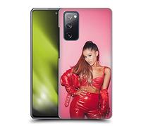 Head Case Designs Officially Licensed Ariana Grande Red Leather Dangerous Woman Hard Back Case Compatible With Samsung Galaxy S20 FE / 5G