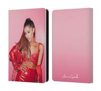 Head Case Designs Officially Licensed Ariana Grande Red Leather Dangerous Woman Leather Wallet Case Compatible With Kindle Paperwhite 5 (2021)