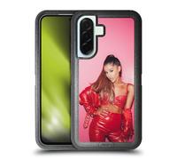 Head Case Designs Officially Licensed Ariana Grande Red Leather Dangerous Woman Ultra-Armoured Shockproof Case [Military Grade Protection] Compatible With Samsung Galaxy A36 5G
