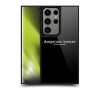 Head Case Designs Officially Licensed Ariana Grande Text Dangerous Woman Gel Armour Case [Military Grade Protection] Compatible With Samsung Galaxy S24 Ultra 5G
