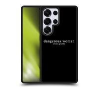 Head Case Designs Officially Licensed Ariana Grande Text Dangerous Woman Gel Armour Case [Military Grade Protection] Compatible With Samsung Galaxy S25 Ultra