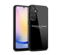 Head Case Designs Officially Licensed Ariana Grande Text Dangerous Woman Gel Armour Case [Military Grade Protection] Compatible With Samsung Galaxy A25 5G