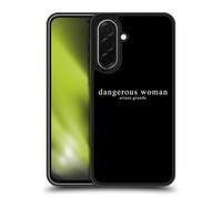 Head Case Designs Officially Licensed Ariana Grande Text Dangerous Woman Gel Armour Case [Military Grade Protection] Compatible With Samsung Galaxy A36 5G