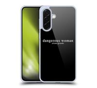 Head Case Designs Officially Licensed Ariana Grande Text Dangerous Woman Gel Case [Military Grade Protection] Compatible With Samsung Galaxy A36 5G