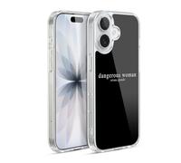 Head Case Designs Officially Licensed Ariana Grande Text Dangerous Woman Gel Case [Military Grade Protection] Compatible with Apple iPhone 17 and Compatible with MagSafe