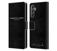 Head Case Designs Officially Licensed Ariana Grande Text Dangerous Woman Leather Wallet Case Compatible With Samsung Galaxy A25 5G