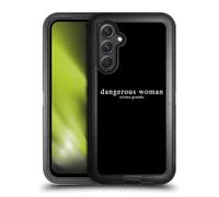 Head Case Designs Officially Licensed Ariana Grande Text Dangerous Woman Ultra-Armoured Shockproof Case [Military Grade Protection] Compatible With Samsung Galaxy A54 5G