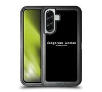 Head Case Designs Officially Licensed Ariana Grande Text Dangerous Woman Ultra-Armoured Shockproof Case [Military Grade Protection] Compatible With Samsung Galaxy A56 5G