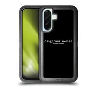 Head Case Designs Officially Licensed Ariana Grande Text Dangerous Woman Ultra-Armoured Shockproof Case [Military Grade Protection] Compatible With Samsung Galaxy A36 5G