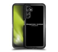 Head Case Designs Officially Licensed Ariana Grande Text Dangerous Woman Ultra-Armoured Shockproof Case [Military Grade Protection] Compatible With Samsung Galaxy A05s