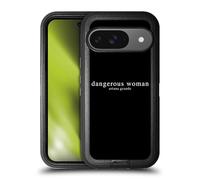 Head Case Designs Officially Licensed Ariana Grande Text Dangerous Woman Ultra-Armoured Shockproof Case [Military Grade Protection] Compatible With Google Pixel 9 / Pixel 9 Pro