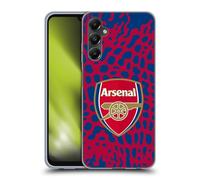 Head Case Designs Officially Licensed Arsenal FC Animal Pattern Logos Gel Case [Military Grade Protection] Compatible With Samsung Galaxy A05s