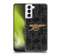 Head Case Designs Officially Licensed Arsenal FC Away 2022/23 Crest Kit Hard Back Case Compatible With Samsung Galaxy S21 5G