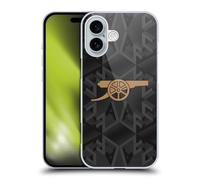 Head Case Designs Officially Licensed Arsenal FC Away 2022/23 Crest Kit Hard Back Case Compatible With Apple iPhone 16