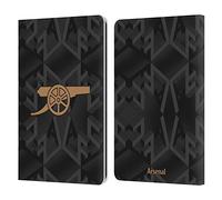 Head Case Designs Officially Licensed Arsenal FC Away 2022/23 Crest Kit Leather Wallet Case Compatible With Kindle Paperwhite 1/2 / 3
