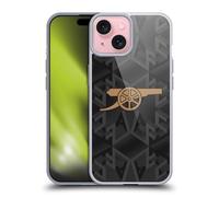 Head Case Designs Officially Licensed Arsenal FC Away 2022/23 Crest Kit Soft Gel Case Compatible With Apple iPhone 15