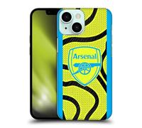 Head Case Designs Officially Licensed Arsenal FC Away 2023/24 Crest Kit Hard Back Case Compatible With Apple iPhone 13 Mini