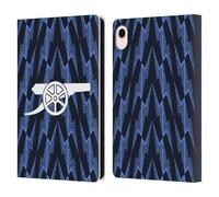 Head Case Designs Officially Licensed Arsenal FC Away 2025/26 Kit Leather Wallet Case Compatible With Apple iPad mini (2021/2024)