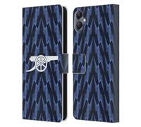 Head Case Designs Officially Licensed Arsenal FC Away 2025/26 Kit Leather Wallet Case Compatible With Samsung Galaxy A05