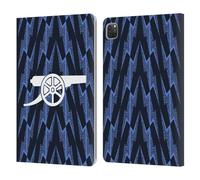 Head Case Designs Officially Licensed Arsenal FC Away 2025/26 Kit Leather Wallet Case Compatible With Apple iPad Pro 11 2020/2021 / 2022