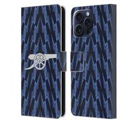 Head Case Designs Officially Licensed Arsenal FC Away 2025/26 Kit Leather Wallet Case Compatible With Samsung Galaxy S25 FE