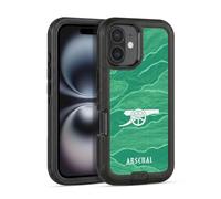 Head Case Designs Officially Licensed Arsenal FC Away Goalkeeper 2021/22 Crest Kit Ultra-Armoured Shockproof Case [Military Grade Protection] Compatible With Apple iPhone 16