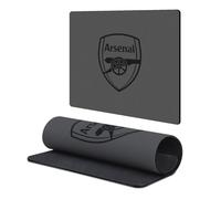 Head Case Designs Officially Licensed Arsenal FC Black Logo Crest Logo & Patterns 9.84 x 11.81 x 0.12 inches (250 x 300 mm) - S Gaming Office Desk PC Keyboard Mouse Mat Pad