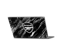 Head Case Designs Officially Licensed Arsenal FC Black Marble Logos Vinyl Sticker Skin Decal Cover Compatible With Microsoft Surface Pro 4/5/6