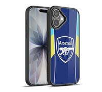 Head Case Designs Officially Licensed Arsenal FC Blue Yellow Training Patterns Gel Armour Case [Military Grade Protection] Compatible With Apple iPhone 17