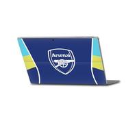 Head Case Designs Officially Licensed Arsenal FC Blue Yellow Training Patterns Vinyl Sticker Skin Decal Cover Compatible With Microsoft Surface Pro 4/5/6