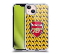 Head Case Designs Officially Licensed Arsenal FC Bruised Banana Logos Soft Gel Case Compatible With Apple iPhone 13