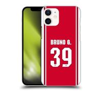 Head Case Designs Officially Licensed Arsenal FC Bruno Guimarães 2026/27 Players Home Kit 1st Group Hard Back Case Compatible With Apple iPhone 12 Mini