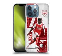 Head Case Designs Officially Licensed Arsenal FC Bukayo Saka 2022/23 First Team Hard Back Case Compatible With Apple iPhone 13 Pro