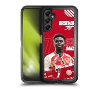 Head Case Designs Officially Licensed Arsenal FC Bukayo Saka 2023/24 First Team Ultra-Armoured Shockproof Case Compatible With Samsung Galaxy A05s
