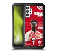 Head Case Designs Officially Licensed Arsenal FC Bukayo Saka 2023/24 First Team Ultra-Armoured Shockproof Case Compatible With Samsung Galaxy A13 (2022)