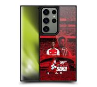 Head Case Designs Officially Licensed Arsenal FC Bukayo Saka 2024/25 First Team Gel Armour Case [Military Grade Drop Protection] Compatible With Samsung Galaxy S24 Ultra 5G