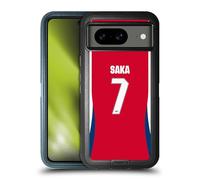 Head Case Designs Officially Licensed Arsenal FC Bukayo Saka 2024/25 Players Home Kit Ultra-Armoured Shockproof Case Compatible With Google Pixel 8