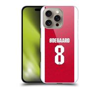 Head Case Designs Officially Licensed Arsenal FC Bukayo Saka 2025/26 Players Home Kit Hard Back Case Compatible With Apple iPhone 16 Pro