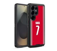 Head Case Designs Officially Licensed Arsenal FC Bukayo Saka 2026/27 Players Home Kit 1st Group Ultra-Armoured Shockproof Case [Military Grade Protection] Compatible With Samsung Galaxy S25 Ultra