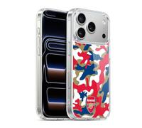 Head Case Designs Officially Licensed Arsenal FC Camouflage Crest Patterns Gel Case [Military Grade Protection] Compatible with Apple iPhone 17 Pro and Compatible with MagSafe