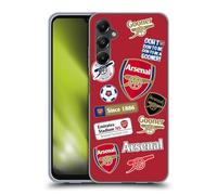Head Case Designs Officially Licensed Arsenal FC Collage Logos Gel Case [Military Grade Protection] Compatible With Samsung Galaxy A05s