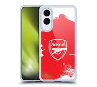 Head Case Designs Officially Licensed Arsenal FC Crest Graffiti Art Gel Case [Military Grade Protection] Compatible With Samsung Galaxy S25 Edge
