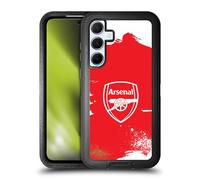 Head Case Designs Officially Licensed Arsenal FC Crest Graffiti Art Ultra-Armoured Shockproof Case [Military Grade Protection] Compatible With Samsung Galaxy A55 5G