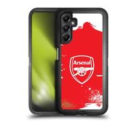 Head Case Designs Officially Licensed Arsenal FC Crest Graffiti Art Ultra-Armoured Shockproof Case [Military Grade Protection] Compatible With Samsung Galaxy A05s
