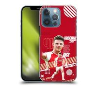 Head Case Designs Officially Licensed Arsenal FC Declan Rice 2023/24 First Team Hard Back Case Compatible With Apple iPhone 13 Pro