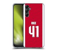 Head Case Designs Officially Licensed Arsenal FC Declan Rice 2025/26 Players Home Kit Gel Case [Military Grade Protection] Compatible With Samsung Galaxy A05s