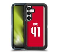 Head Case Designs Officially Licensed Arsenal FC Declan Rice 2026/27 Players Home Kit 1st Group Ultra-Armoured Shockproof Case [Military Grade Protection] Compatible With Samsung Galaxy S24 5G