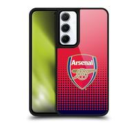 Head Case Designs Officially Licensed Arsenal FC Fade Crest 2 Gel Armour Case [Military Grade Protection] Compatible With Samsung Galaxy A55 5G