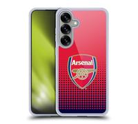 Head Case Designs Officially Licensed Arsenal FC Fade Crest 2 Gel Case [Military Grade Protection] Compatible with Samsung Galaxy S25+ and Compatible with MagSafe