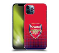 Head Case Designs Officially Licensed Arsenal FC Fade Crest 2 Hard Back Case Compatible With Apple iPhone 12 / iPhone 12 Pro